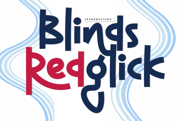 Blinds Redglick: A Font That Feels Like a Handwritten Note