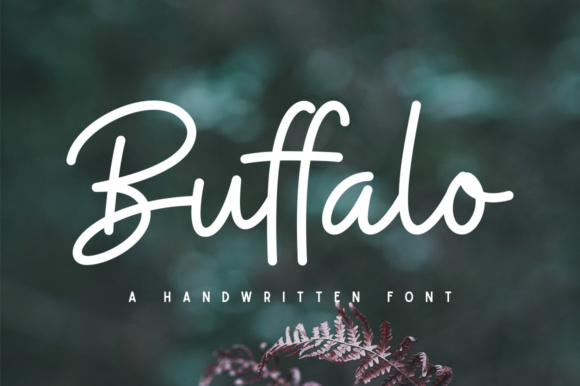 Buffalo: A Handwritten Font That Brings Warmth and Character to Your Projects