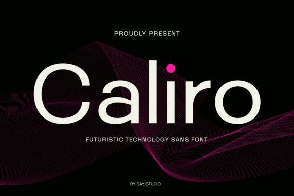 Caliro: The Futuristic Sans Serif for Modern Interfaces