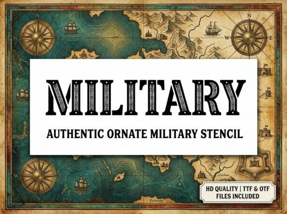 Command Attention: The Authority of the Military Font