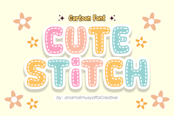 Cutestitch Regular: A Playful Typeface for Modern Design