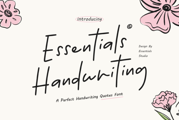 Essentials Handwriting: The Authentic Typeface Your Designs Need