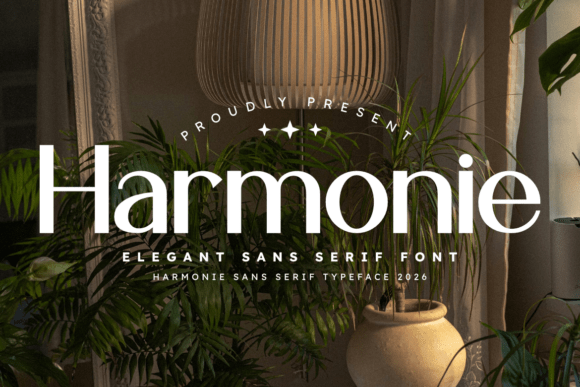Harmonie: A Typeface for Modern Elegance and Clarity