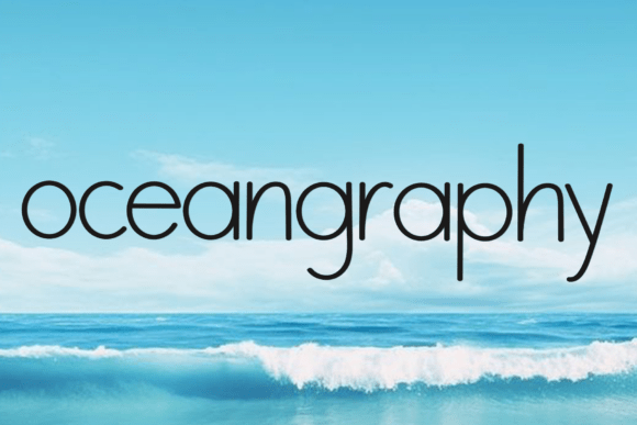 Infusing Holiday Magic: A Designer's Guide to the Oceangraphy Typeface