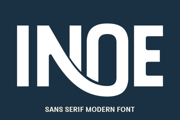 Inoe: The Modern Typeface for Bold, High-Impact Design
