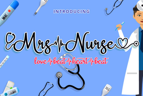 Mrs Nurse: A Modern Handwritten Font for Elegant Design