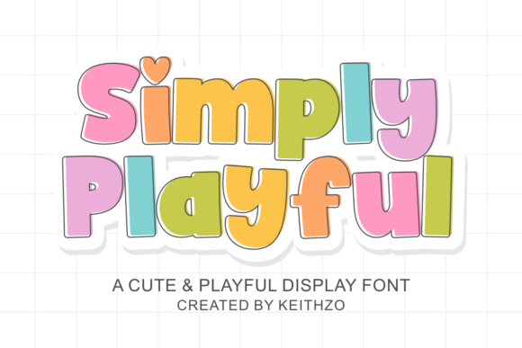 Simply Playful: A Font That Brings Retro Charm to Modern Design