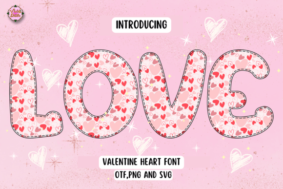Valentine Heart: A Font That Radiates Romance